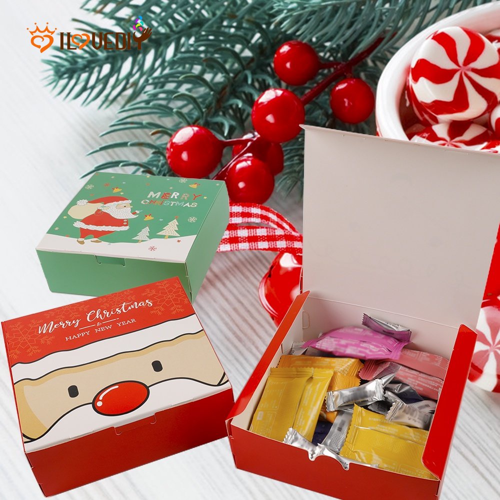 Sản Phẩm Trang Trí Giáng Sinh / Hạt &amp; Bánh Quy &amp; Kẹo Carton / Hộp Quà Giáng Sinh Diy