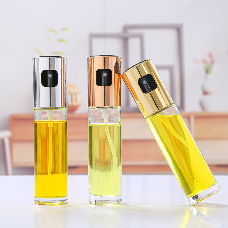 Bình Xịt Dầu Ăn Phun Sương Cầm Tay, Bình Thủy Tinh Mini Xịt Dầu Ăn, Giấm Ăn