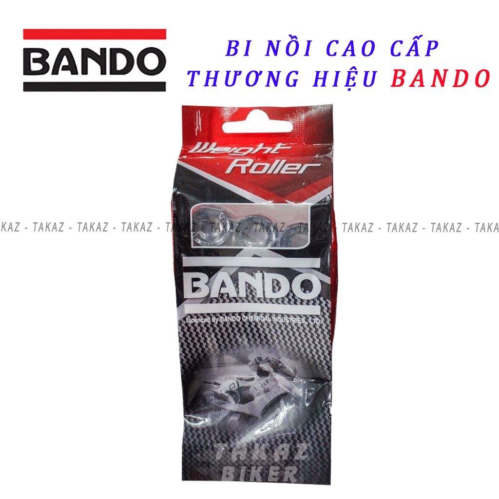 Bi nồi Bando Độ Tăng Cấp Vario, AB125, PCX, SHVN, SH Ý, Click 125, SH Mode ( Tùy Chọn Cân Nặng Gram 12,2g, 14g, 16g KM