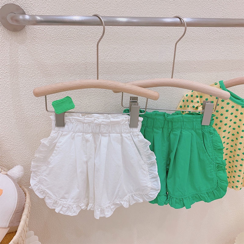 Quần Short Cotton Màu Trắng Thời Trang Mùa Hè Hàn Quốc Hàng Mới Phong Cách Nhật Bản Cho Bé Gái 2022