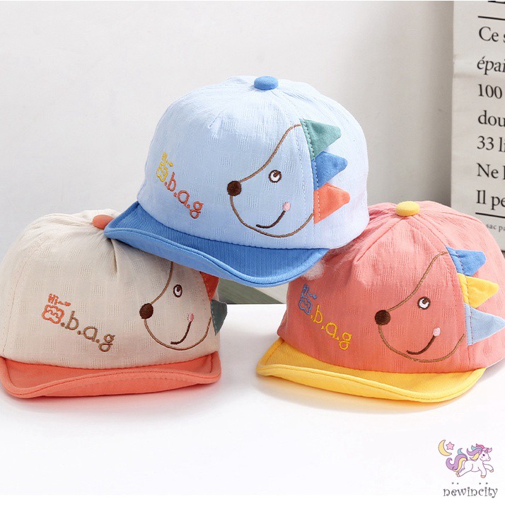 Mũ Lưỡi Trai In Họa Tiết Hoạt Hình Kiểu Hàn Quốc Dễ Thương Cho Bé