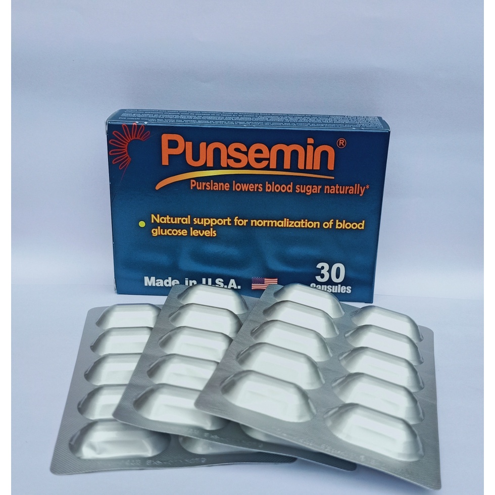 [CHÍNH HÃNG] Viên uống Punsemin - Ổn định đường huyết, ngăn ngừa biến chứng tiểu đường