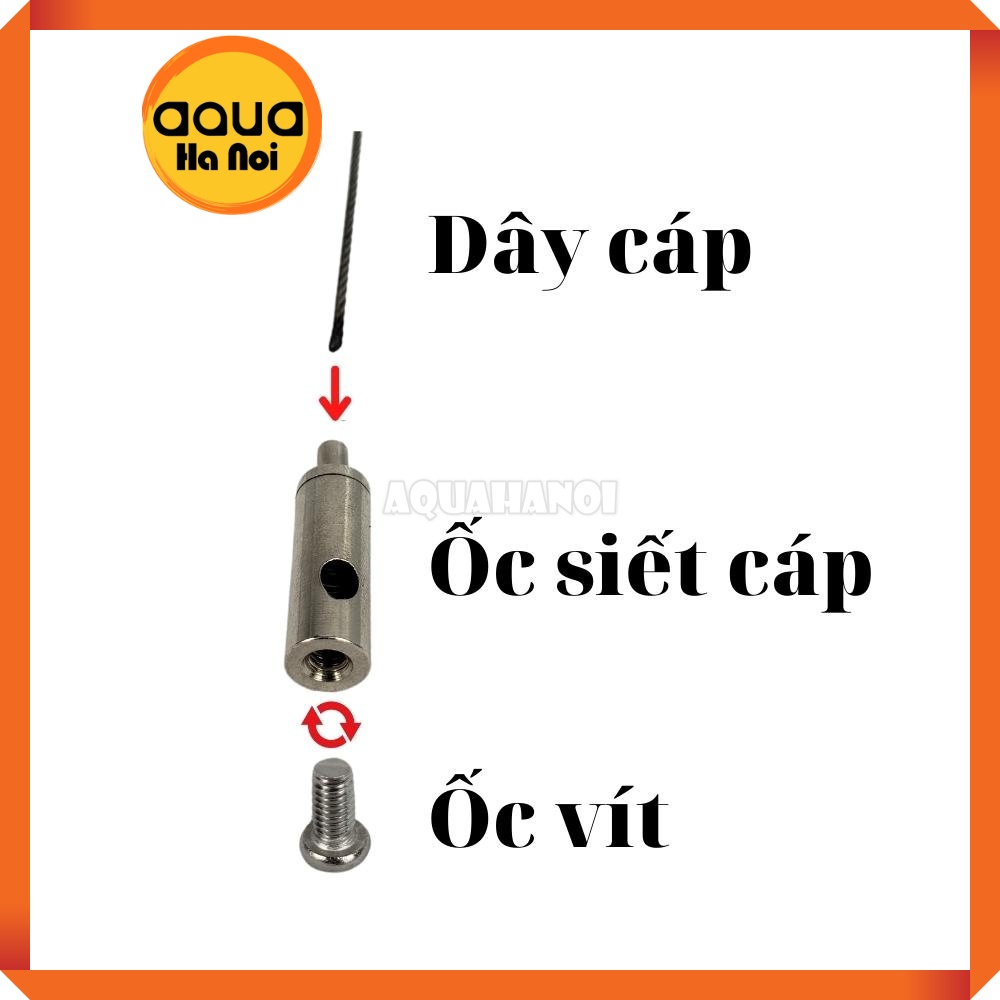 Giá treo đèn hợp kim nhôm - bộ 2 chiếc - treo mọi loại đèn