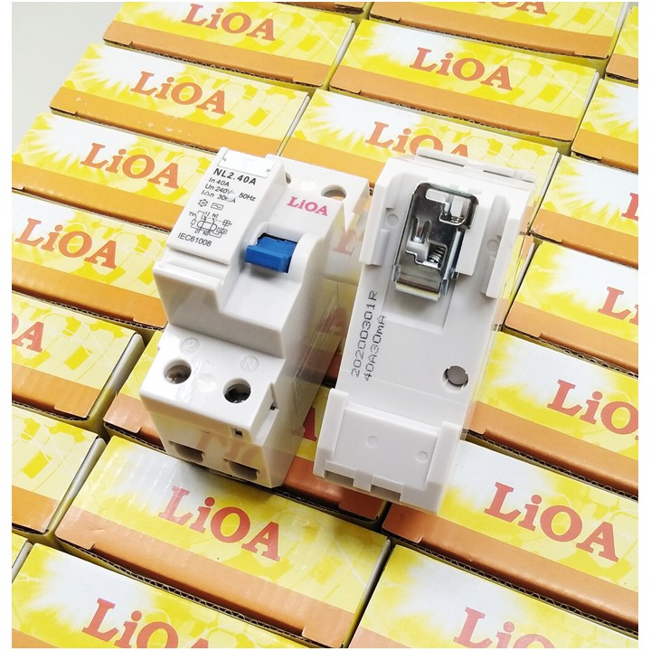 Cầu dao chống giật LIOA 2p 32A - 40A 30mA 240V