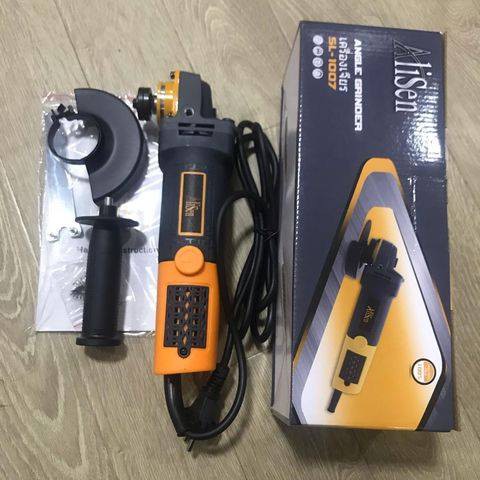 Máy mài góc, máy cắt cầm tay SL1007 chính hãng ALISEN, công suất 850w, máy công  tắc đuôi bền bỉ
