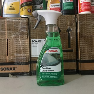Dung dịch làm sạch và trong kính sonax clear glass 500ml