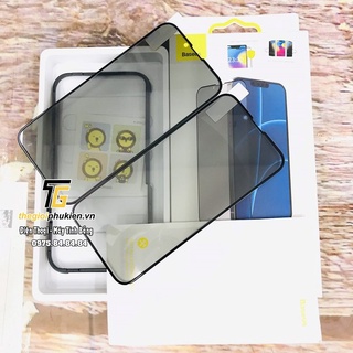 IPhone 13 Pro, 13 Pro Max - Kính cường lực dán màn hình chống nhìn trộm chính hãng Baseus