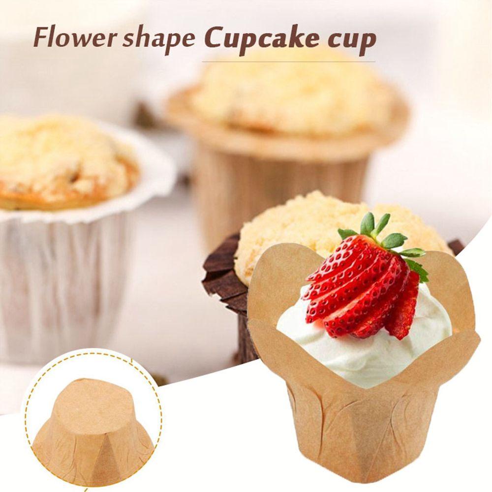 Cốc Giấy Làm Bánh Cupcake / Muffin Thiết Kế Tinh Tế Tiện Dụng Cho Nhà Bếp