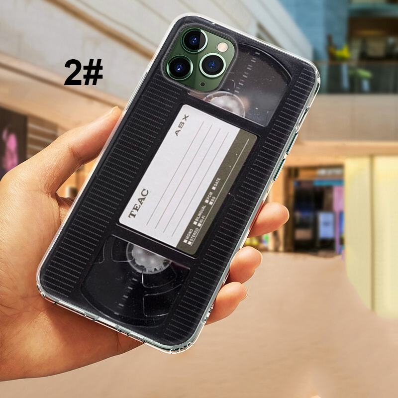 Ốp Điện Thoại Silicon Mềm Trong Suốt Hình Băng Cassette 12yf Cho Iphone 11 12 Mini Pro Max 12pro 12promax 11pro 11promax