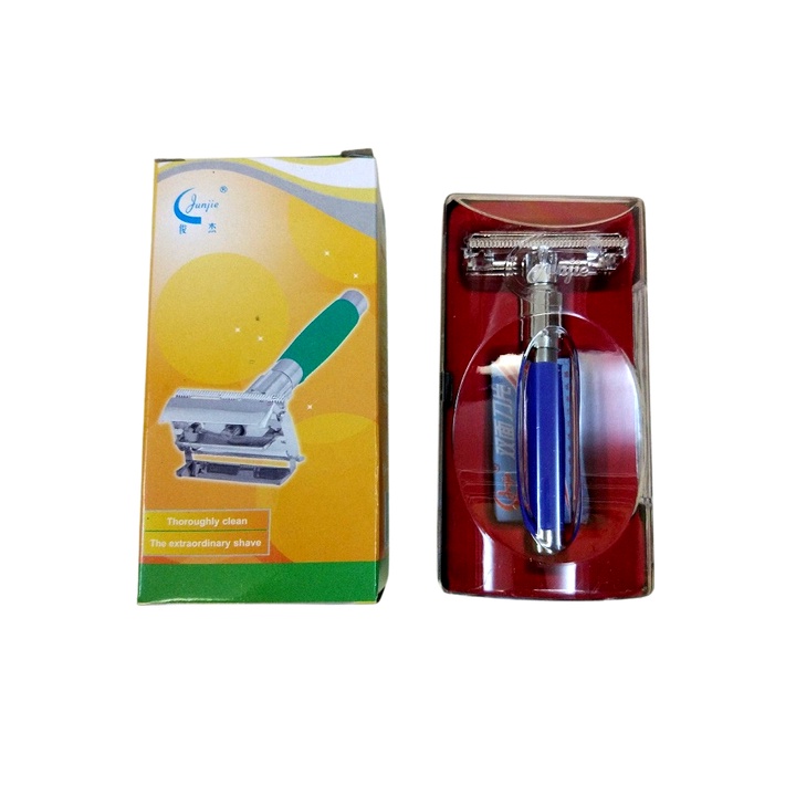 Các Loại Dao Cạo Râu Phong Cách Cổ Điển Gắn Lưỡi Lam Thép Không Gỉ
