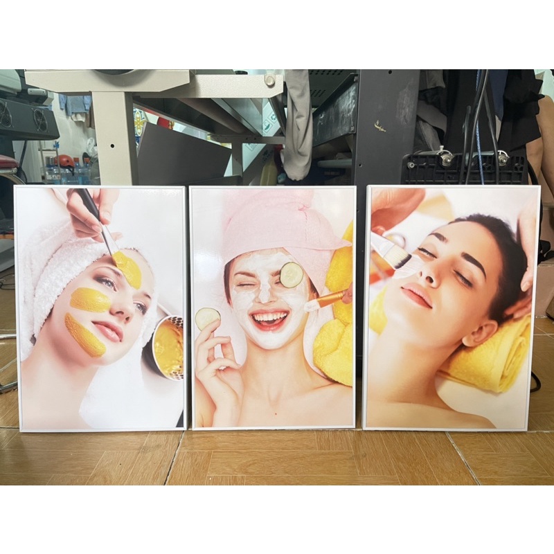 KHUNG TRANH SPA PHUN XĂM SANG TRỌNG HIỆN ĐẠI DECOR CHO SPA THẨM MỸ VIỆN