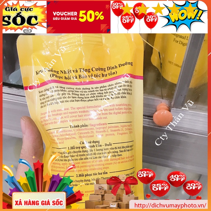 Kem Chống Nhiệt và Tăng Cường Dinh Dưỡng THERMAL LOTION Phục Hồi và Bảo Vệ Tóc Hư Tồn kholinhkienmayin