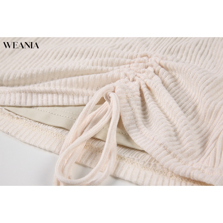 Đầm Dài Tay Màu Trơn Thiết Kế Lệch Tà Thời Trang Đường Phố Cá Tính Cho Nữ