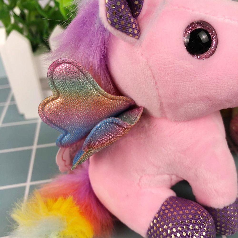 DARNELL Móc Khóa Kỳ Lân Nhồi Bông Màu Sắc Ngọt Ngào Dễ Thương