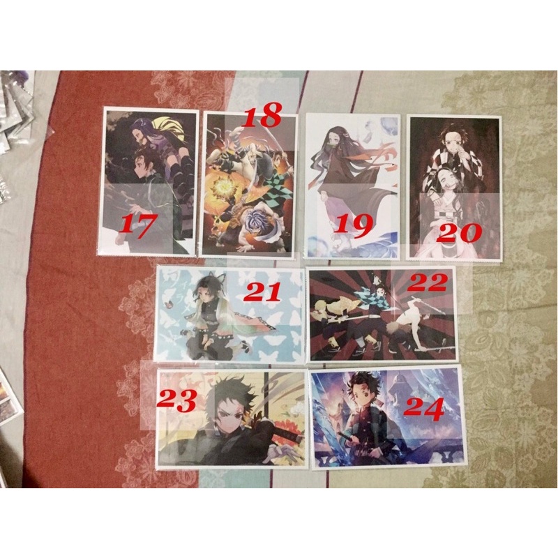 Postcard Kimetsu no Yaiba 2