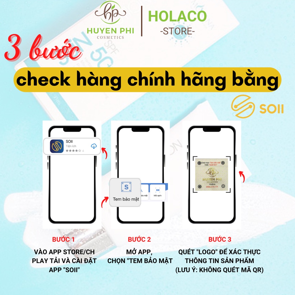 Kem chống nắng Huyền Phi Morena chống nắng, nâng tone, dưỡng da bảo vệ da khỏi tia UV 50ml