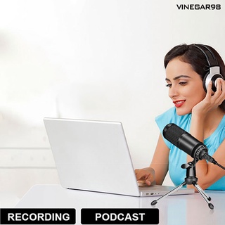 VINE™  Adjustable USB Interface Metal Recording Microphone Computer