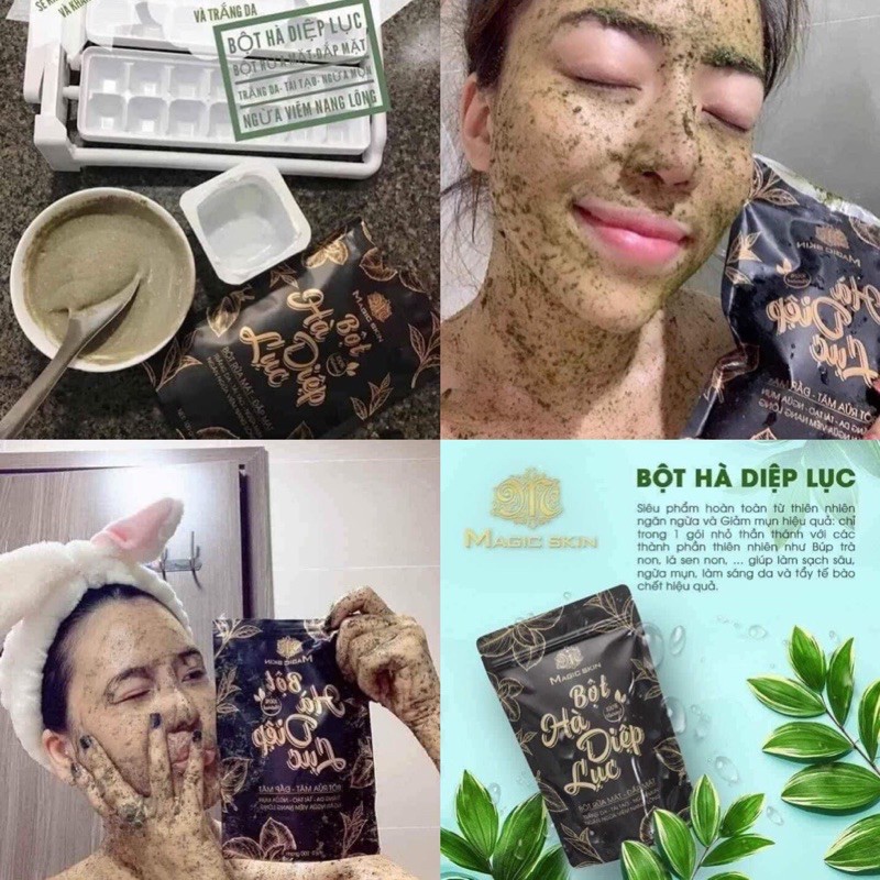 BỘT HÀ DIỆP LỤC MAGICSKIN