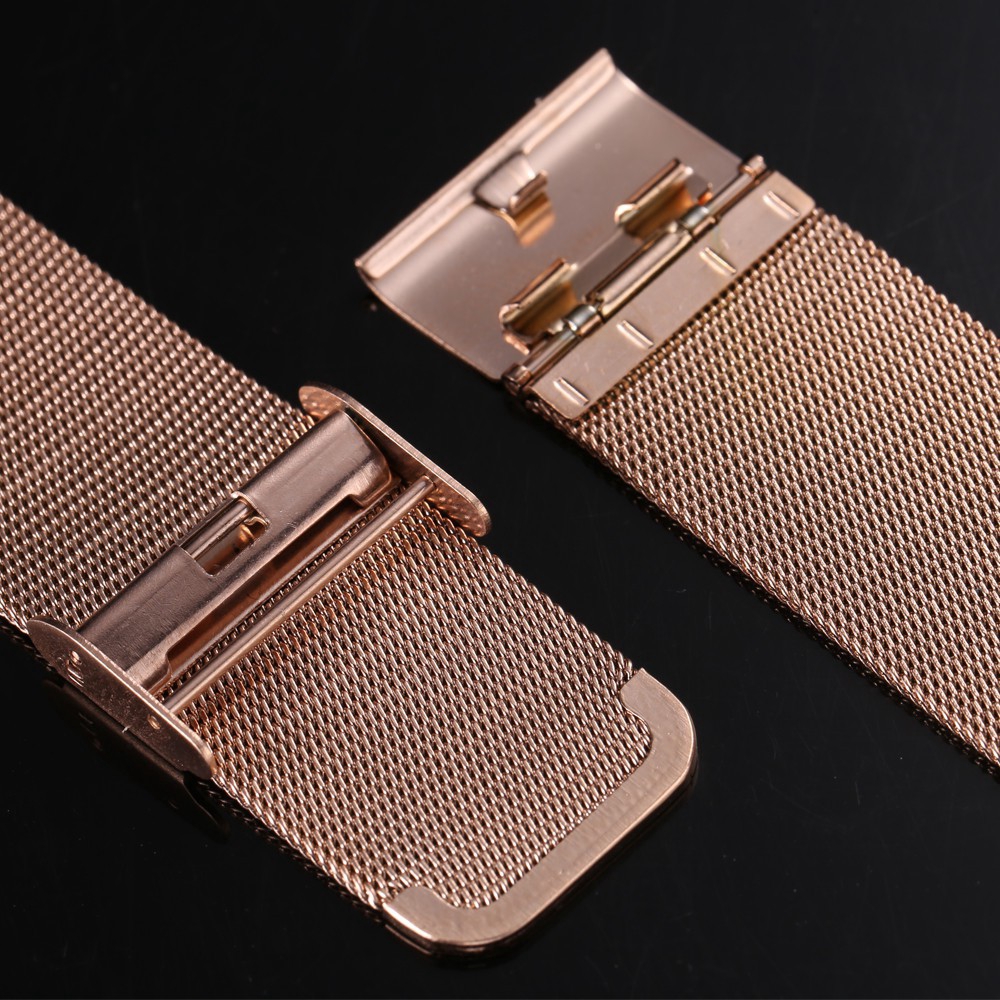 Dây đồng hồ đeo tay bằng inox kiểu người Milan cho for Apple Watch 6 SE 5 4 3 2 1 38mm / 40mm 42 / 44mm
