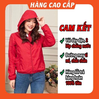[MẪU MỚI 2020] ÁO GIÓ NỮ 2 LỚP LÓT LƯỚI CỰC ĐẸP, CHỐNG NƯỚC, CHỐNG GIÓ