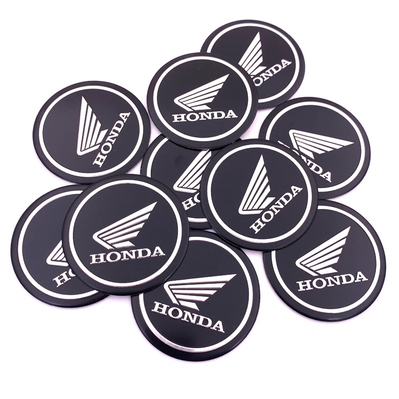 Logo Bằng Nhôm Cứng Trang Trí Xe Mô Tô Yamaha Honda