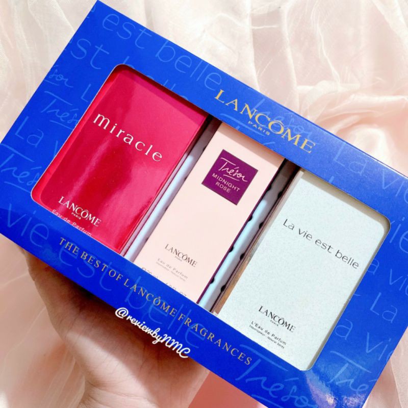 SET NƯỚC HOA LANCOME 3 CHAI