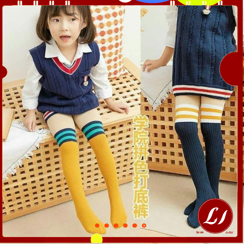 QUẦN TẤT GIẢ BỐT giữ ấm cho bé gái 3-10 tuổi