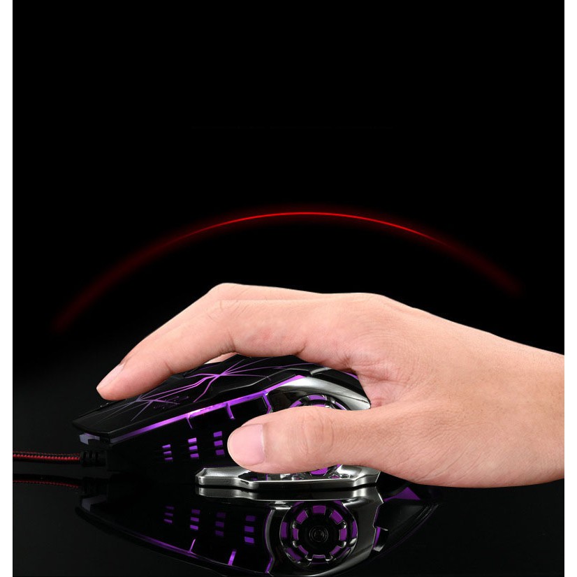 CHUỘT GAME THỦ GAMING LIMEME V3 PRO WHITE LED  CỰC ĐẸP CỰC BỀN | BigBuy360 - bigbuy360.vn