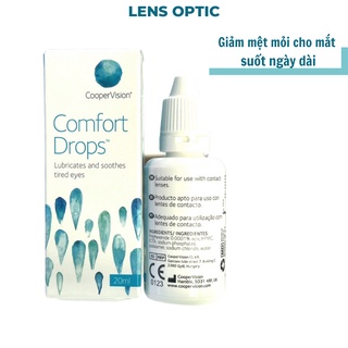 Nước nhỏ mắt lens cấp ẩm, giảm kích ứng comfort drops 20ml - ảnh sản phẩm 2