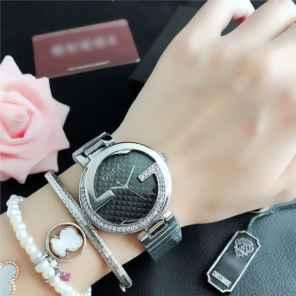 đồng hồ nữ women watch đính đá mặt nhỏ cao cấp dây kim loại chính hãng đẹp chống nước đeo tay nữ