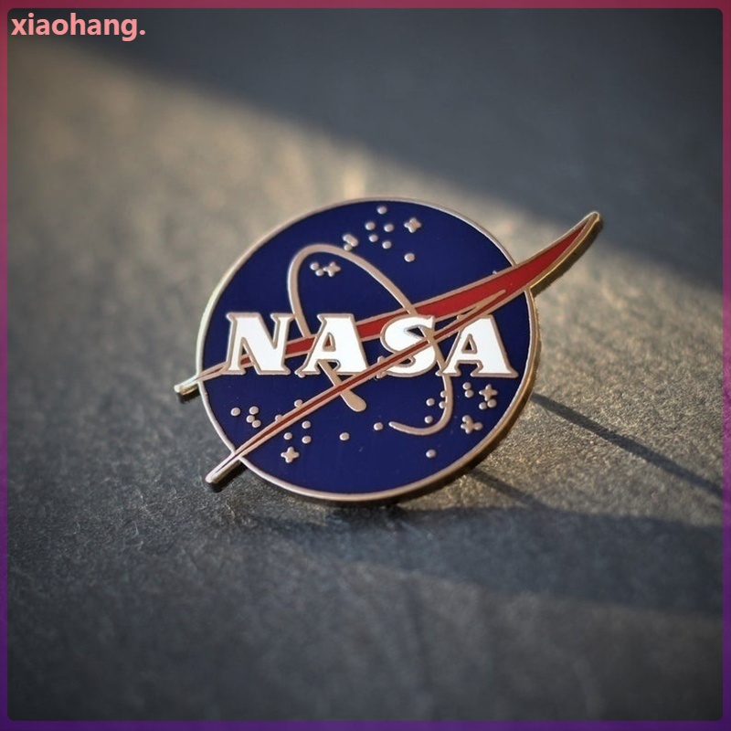 Ghim Cài Áo Hình Logo Nasa Đẹp Mắt Độc Đáo