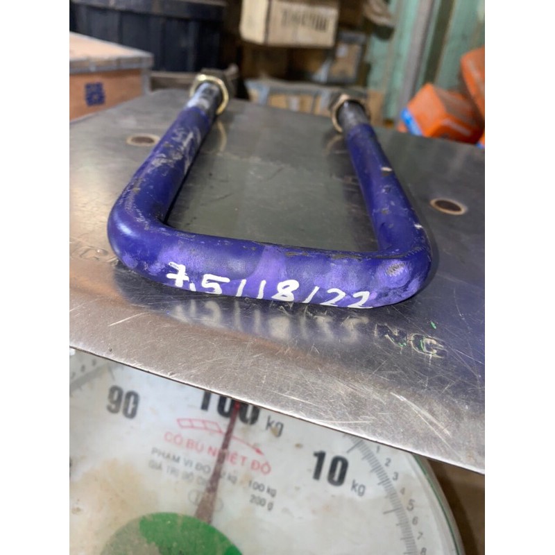 Quang nhíp bản 75 dài 22cm phi 18 tím