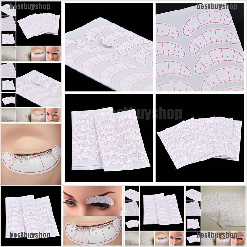 [bestbuyshop] 70 Pairs Make Up Under Eye Gel Eyelash Extensions Pads Stickers Patches Tape Kit adover