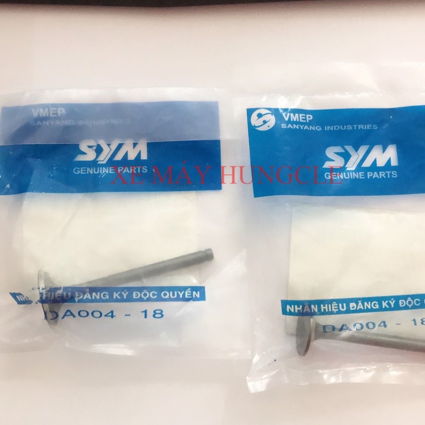 Bộ xu páp xả hút angel 100, Dream, Wave VA2 hãng SYM