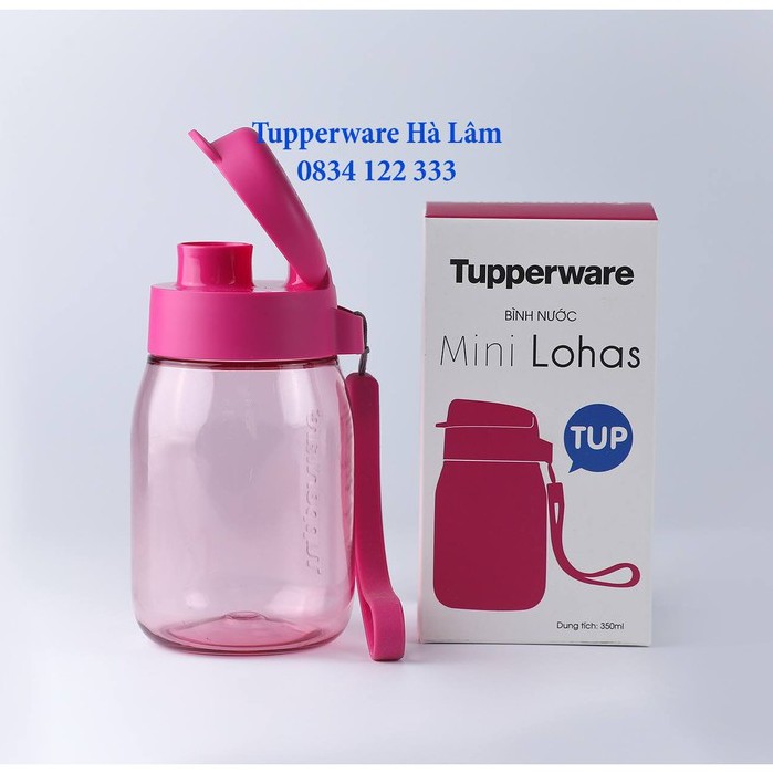 Bình nước mini lohas Tupperware 350ml