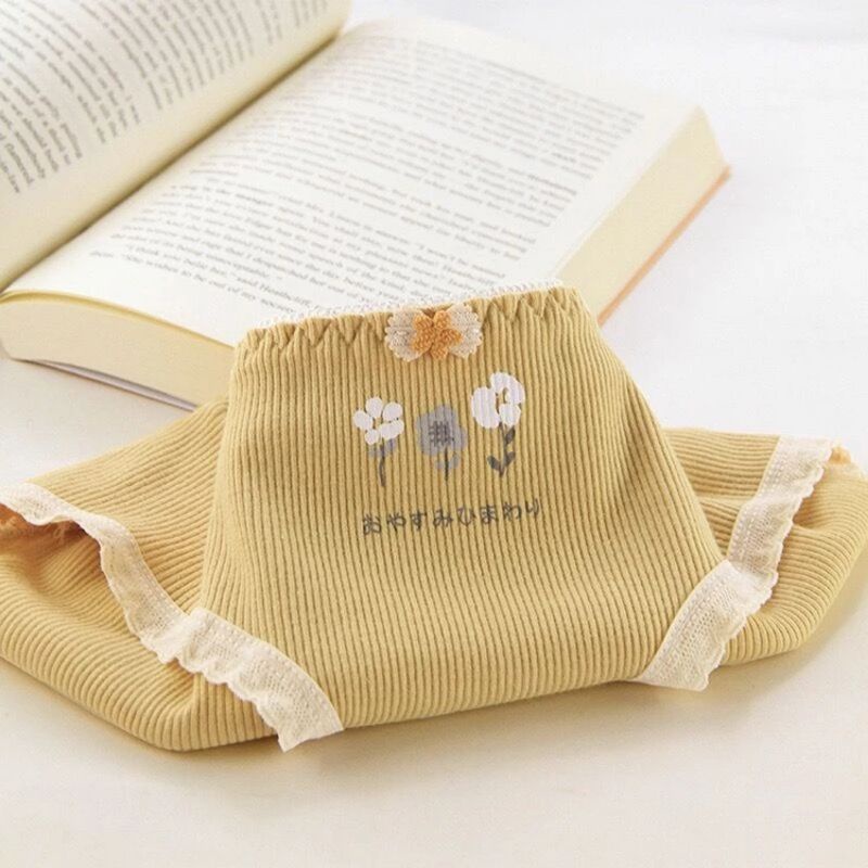 [CHE TÊN 100%] Quần Chíp Hoa Vàng LMD32 Quần Lót Cute Gợi Cảm Chất Cotton Quảng Châu Cao Cấp Sexy Xịn Đẹp Lamodu Shop | BigBuy360 - bigbuy360.vn