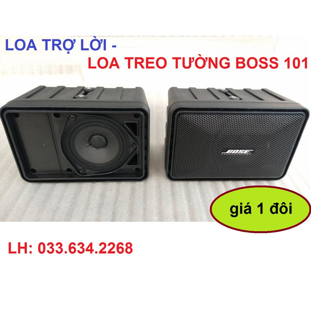 LOA TRỢ LỜI - LOA TREO TƯỜNG CAO CẤP NHẬP KHẨU BOSS 101 - GIÁ 1 ĐÔI