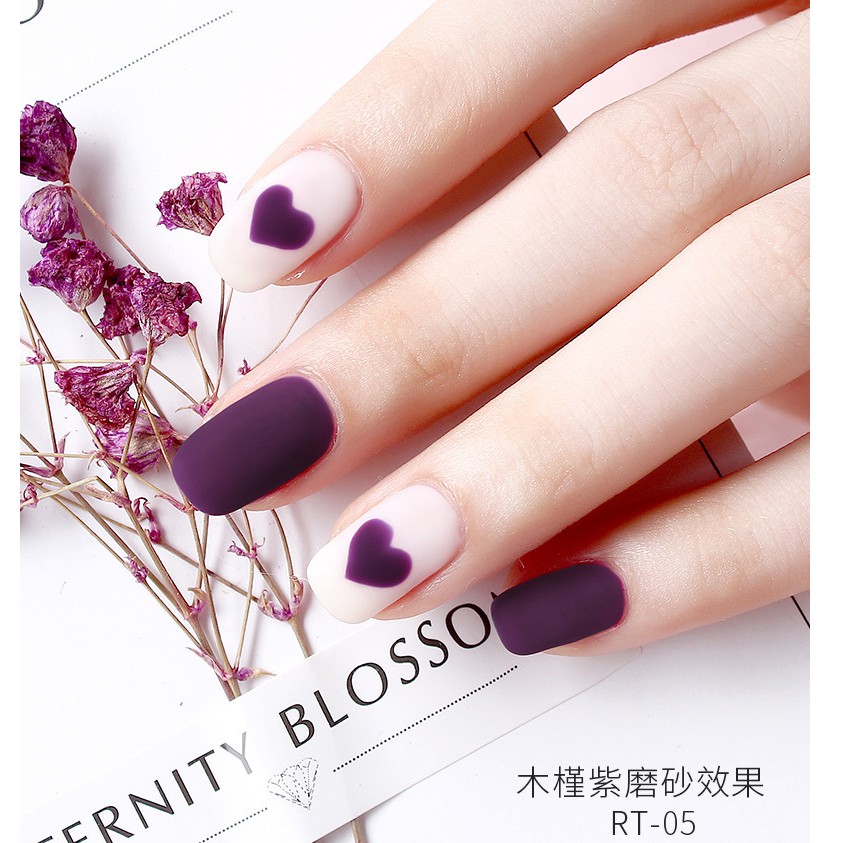 Sơn gel AS - màu tím mã RT