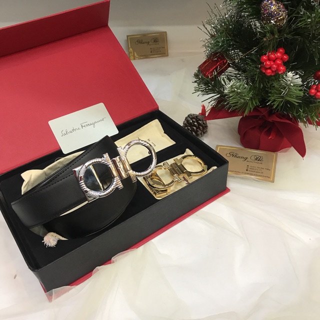 Thắt lưng nam set 2in1