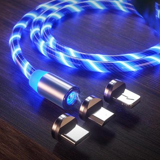 Cáp sạc X-Cable 3 đầu phát sáng
