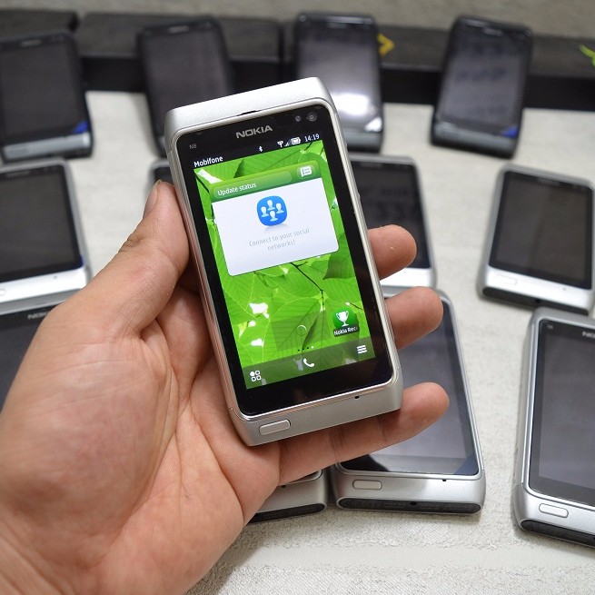 Điện Thoại Nokia N8 Cảm Ứng WiFi 3G Chính Hãng Bảo Hành 6 Tháng Bộ Nhớ 16G