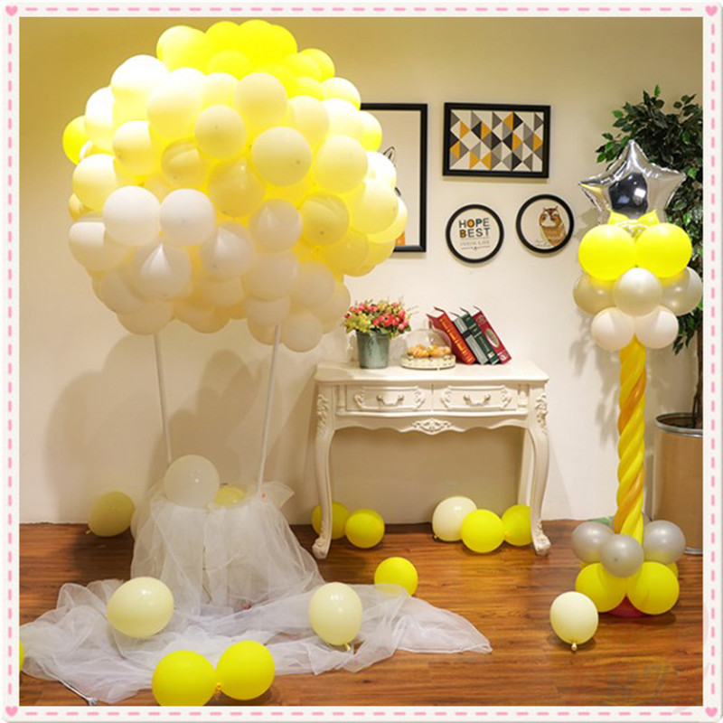 Bong bóng cao su dày 10inch ánh ngọc trai trang trí tiệc sinh nhật/tiệc cưới