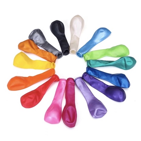 100 quả bóng bay trang trí sinh nhật ,phụ kiện tiệc cưới, set up cửa hàng ,bóng bay size 10 inch