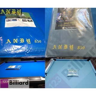 [SIÊU THỊ BIDA] Vải bàn ANDY 850 chính hãng (Mặt + Băng) [VẢI BÀN LỖ/POOL]