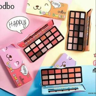 BẢNG PHẤN MẮT ODBO HAPPY LOVE SWEET