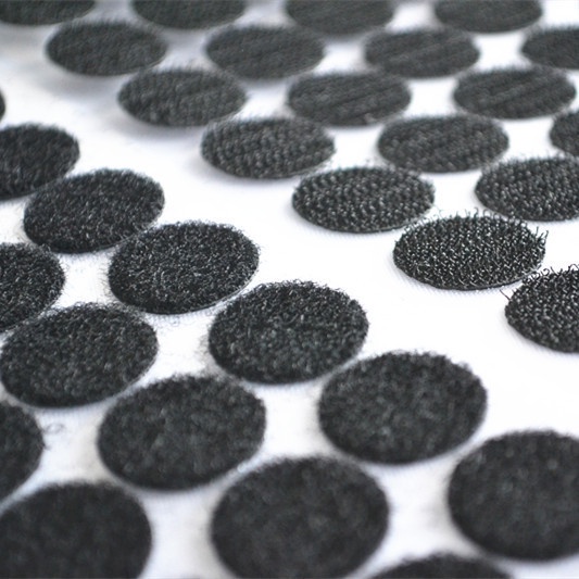Đủ Size Đủ Màu,Băng Dính Gai Velcro, Nhám Dính Tròn,Khóa Nhám Có Sẵn Keo Dán