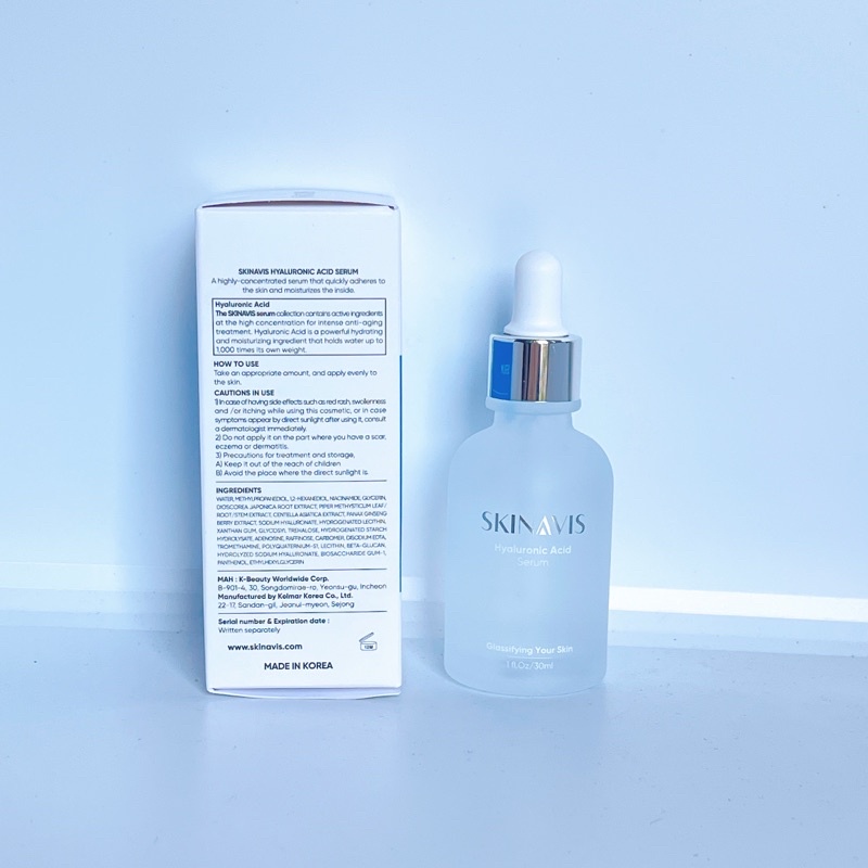 Serum Skinavis (Hàng công ty) HA cấp ẩm phục hồi da 30ml