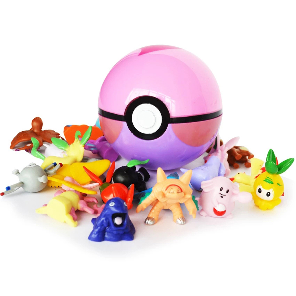 Set 15 Mô Hình Quả Bóng Pokemon Đồ Chơi Cho Bé 7cm