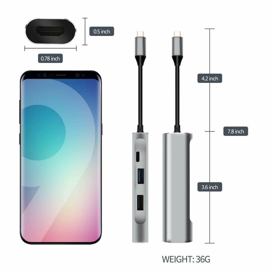 ⚡Bộ Chuyển Đổi USB C Sang HDMI Cho Samsung Dex Station MHL