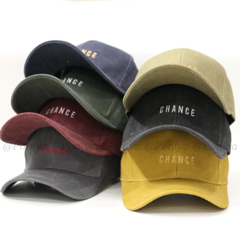 Mũ lưỡi trai ❤️ Nón kết thêu chữ CHANGE chất kaki loang cao cấp form unisex nam nữ phong cách Ulzzang PONIVA siêu hot